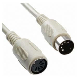  Keyboard Extension Cables DIN5 M to F 6 Feet 