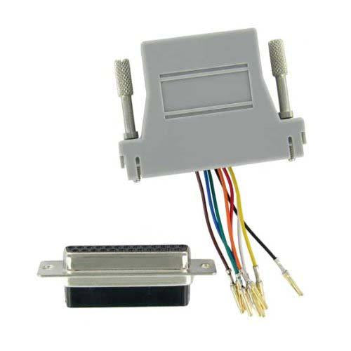  Modular Adapters - RJ45 to DB-25F 8-pin 