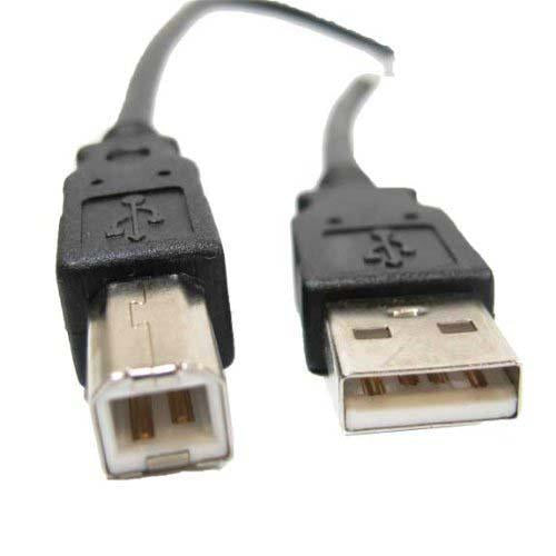  USB Cables REV 2.0 Type A to Type B 3 Ft. 