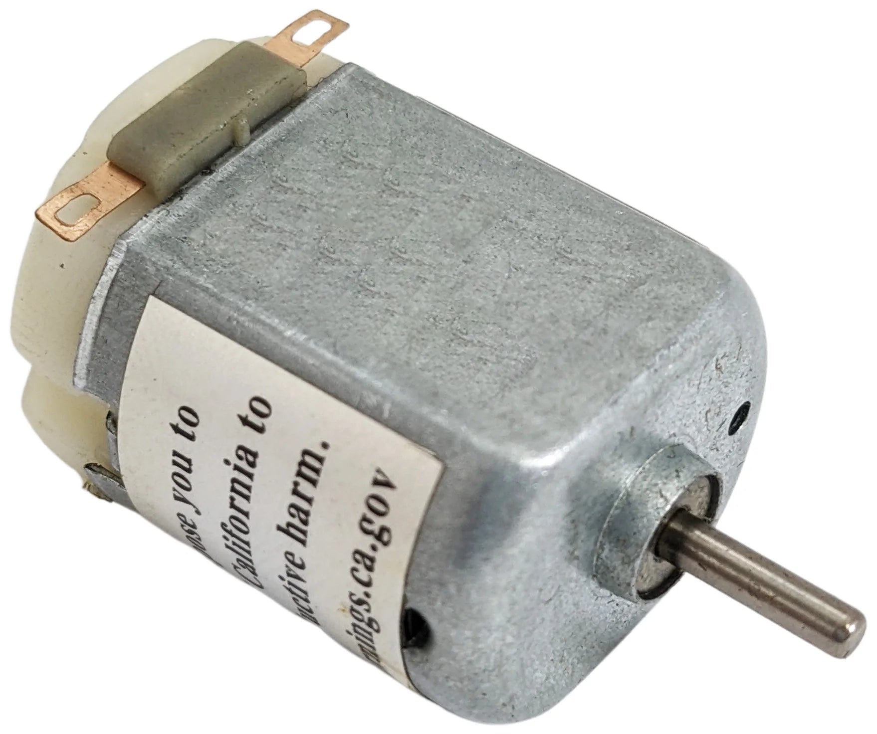  6V DC Motor 9,000 RPM, (1.13" x 0.8" x 0.65") 