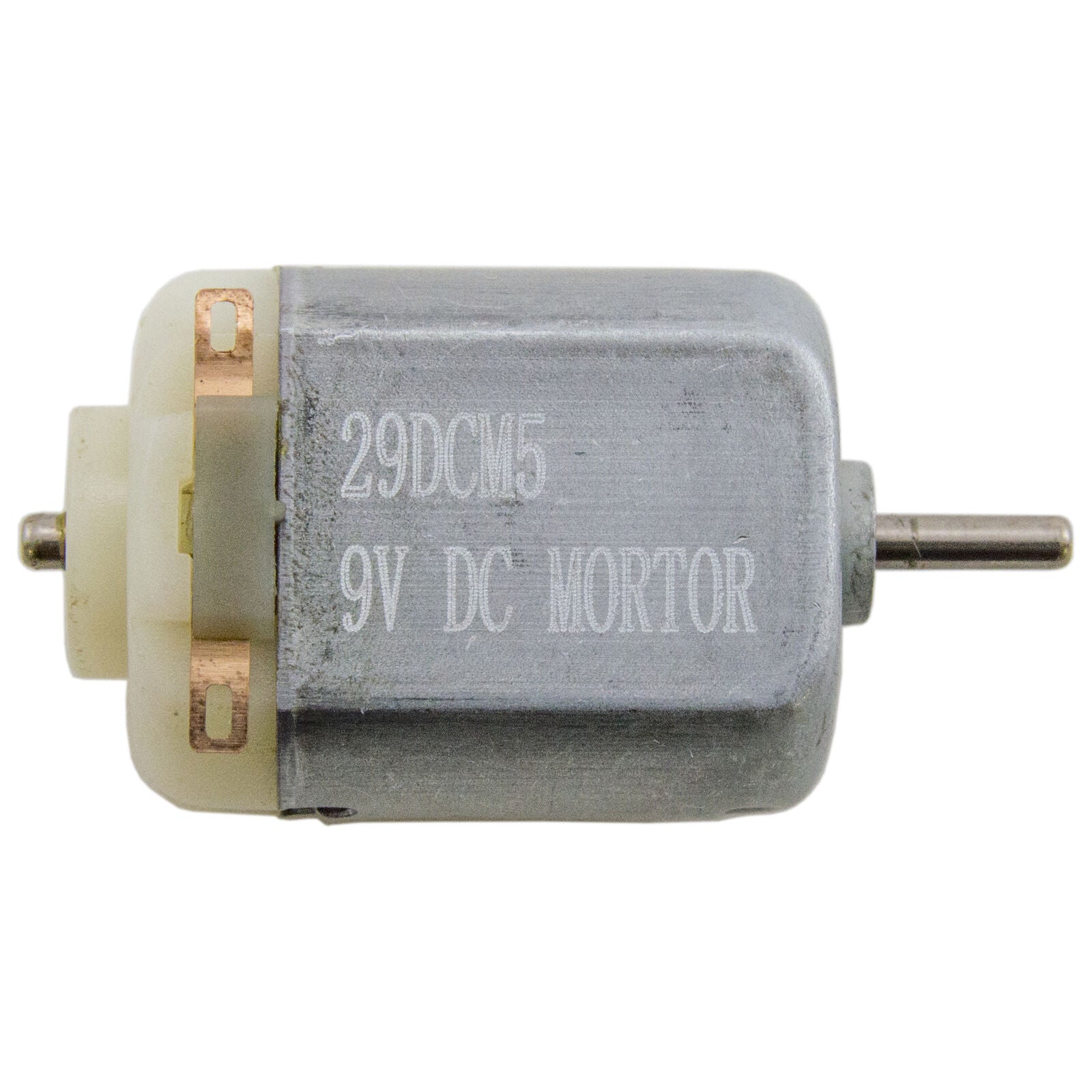  9V DC Motor 8,500 RPM (1" x 0.8" x 0.6") 