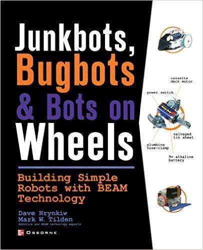  Junkbots Bugbots and Bots on Wheels: Building Simple Robots With BEAM Technology 