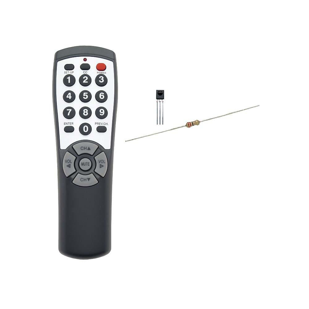  IR Remote for Boe-Bot Parts Kit Only 