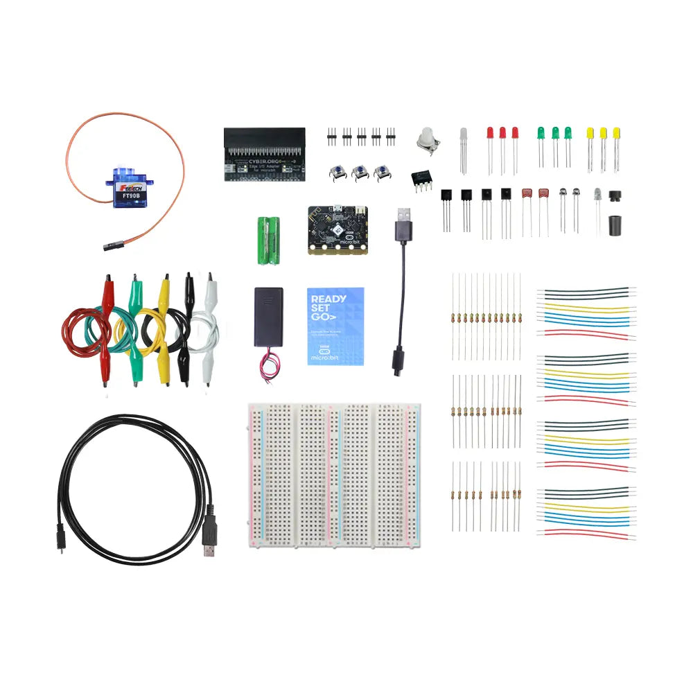  Parallax What's a Microcontroller with Python and micro:bit - Complete Kit 