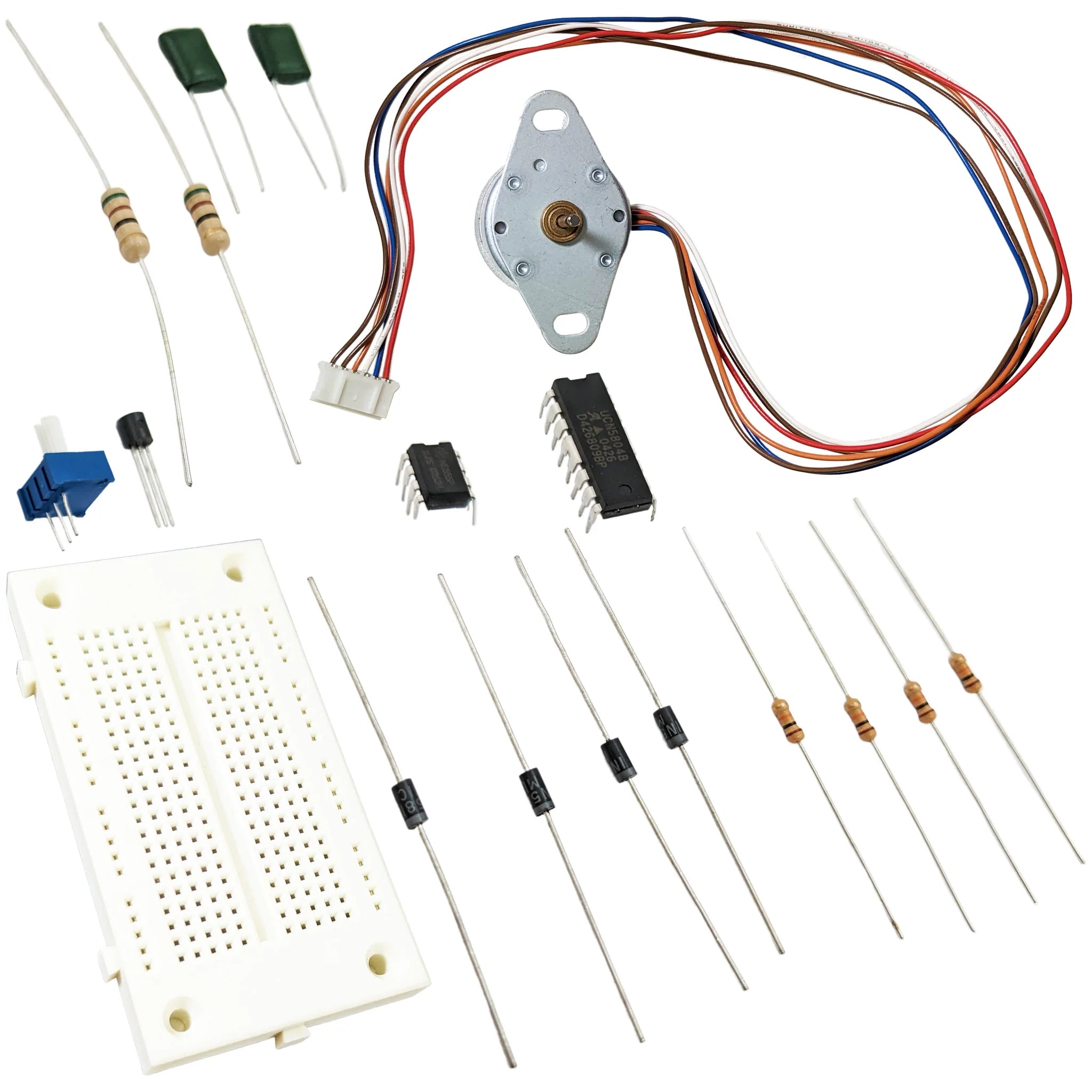  Stepper Motor Training Kit - Solderless Electrical Engineering Project 