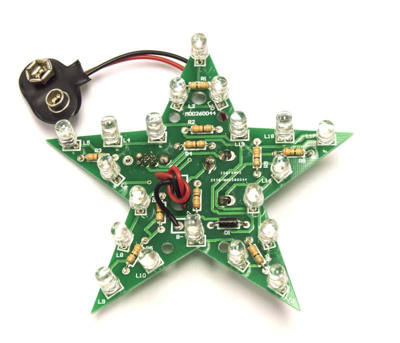  Colorful Flashing Star Kit 