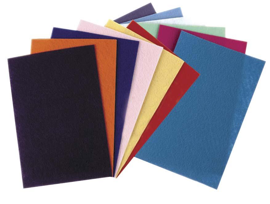  Felt Sheets 9x12 Black Pack of 12 