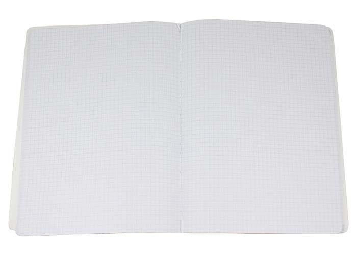  100 Sheet Quad Ruled Composition Notebook (Hard Cover) 9.75" H x 7.5" W 