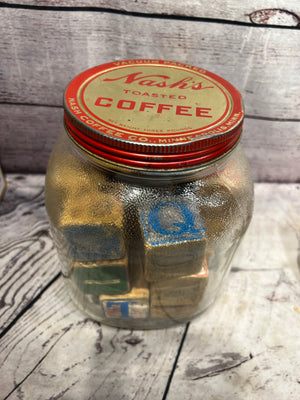 Nash's Toasted Coffee Jar - The Nickel Barn