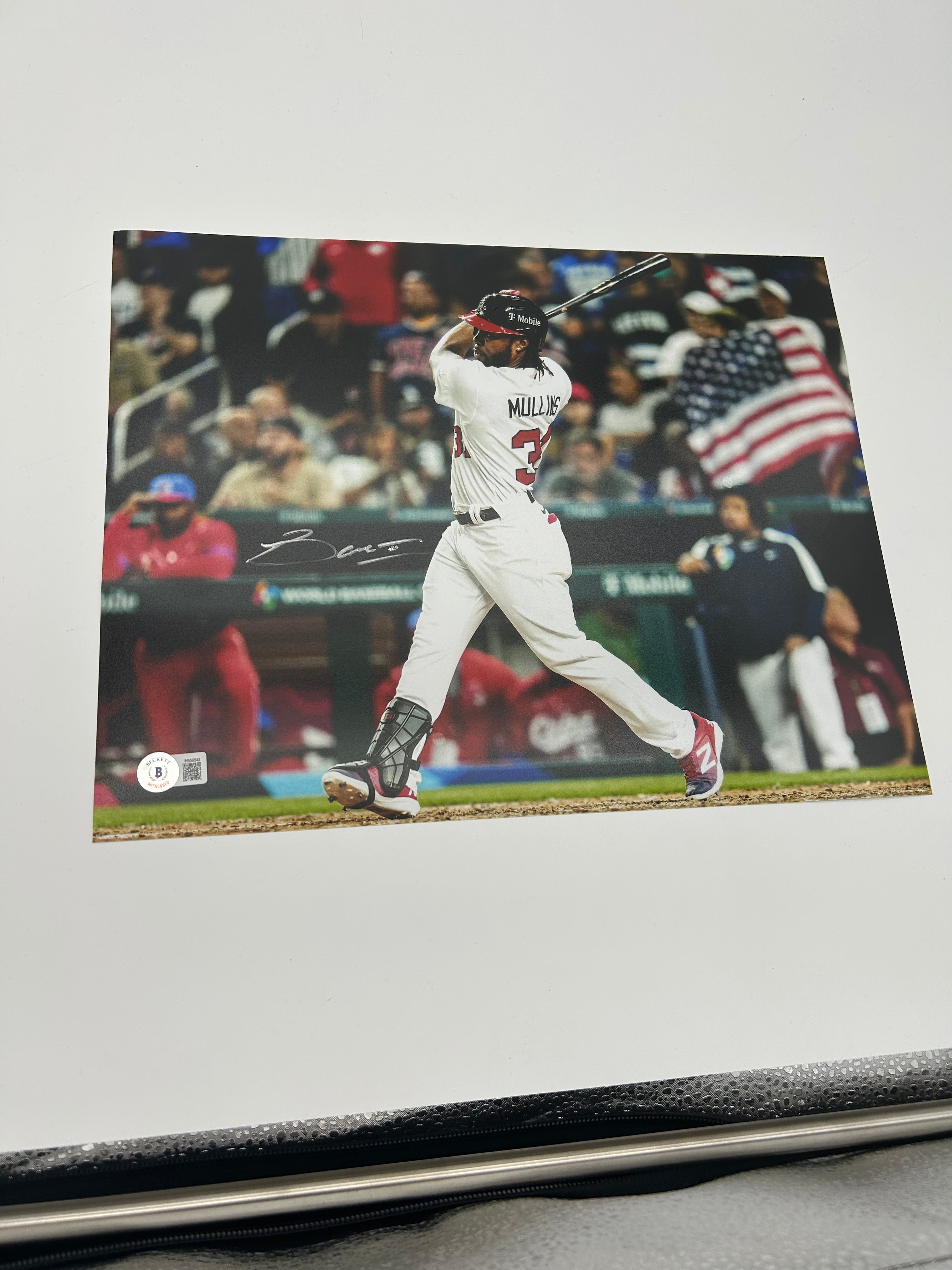 11x14 signed Cedric Mullins