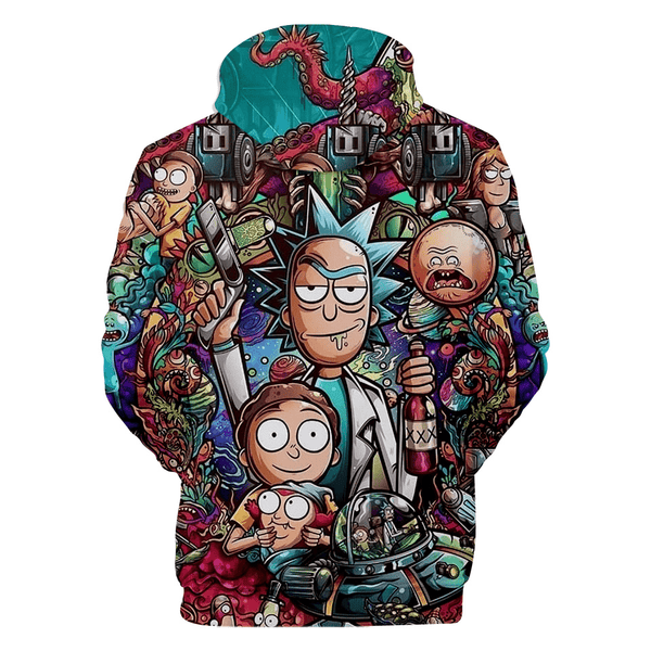 Rick and Morty Pullover Sweatshirt – unewchic