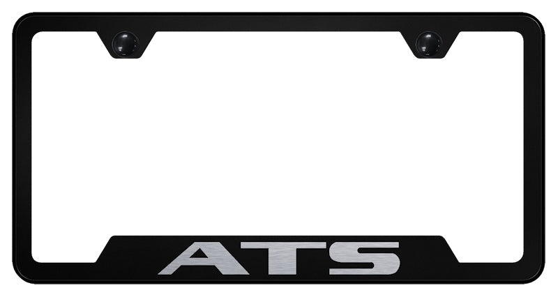 Cadillac ATS Cut-Out Frame - Laser Etched - Official Licensed