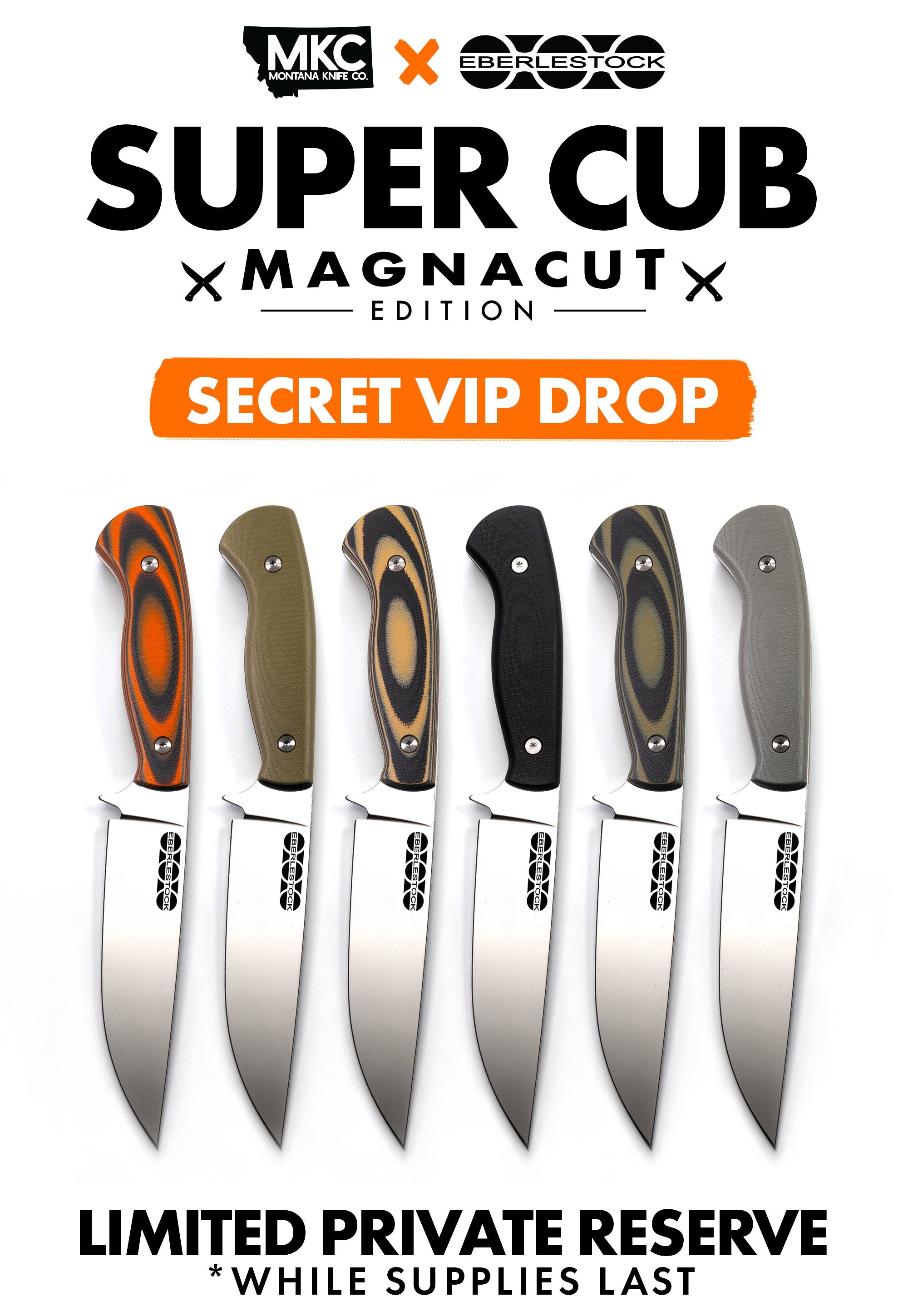 EBERLESTOCK - THE MAGNACUT SUPER CUB - SECRET DROP