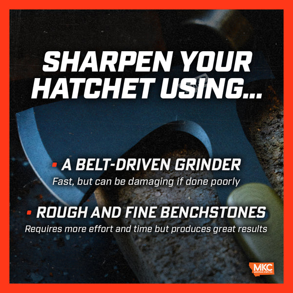 Infographic: How to Sharpen Your Hatchet or Axe Like a Pro