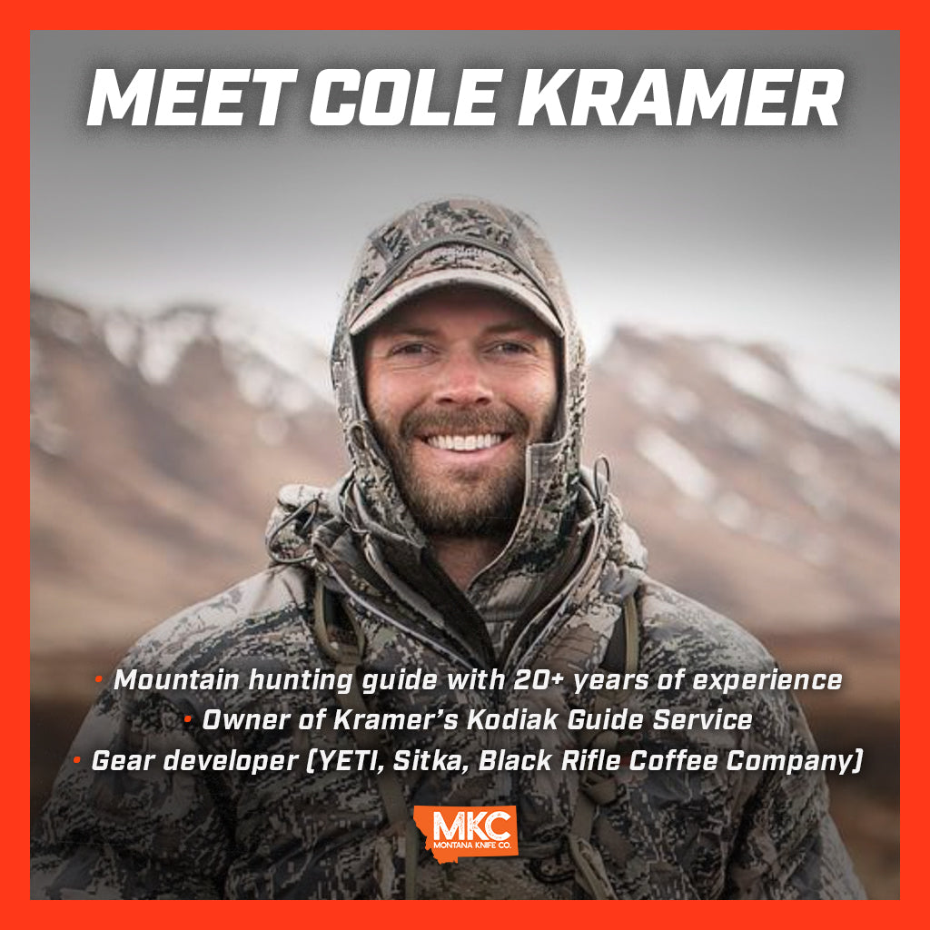 Infographic: Meet Cole Kramer: Seasoned Mountain Hunting Guide on Kodiak Island in Alaska