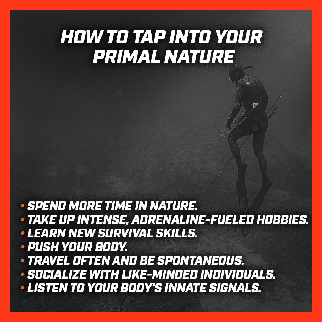 Infographic: Danny Bolton: What It Means to Tap Into Your Primal Nature