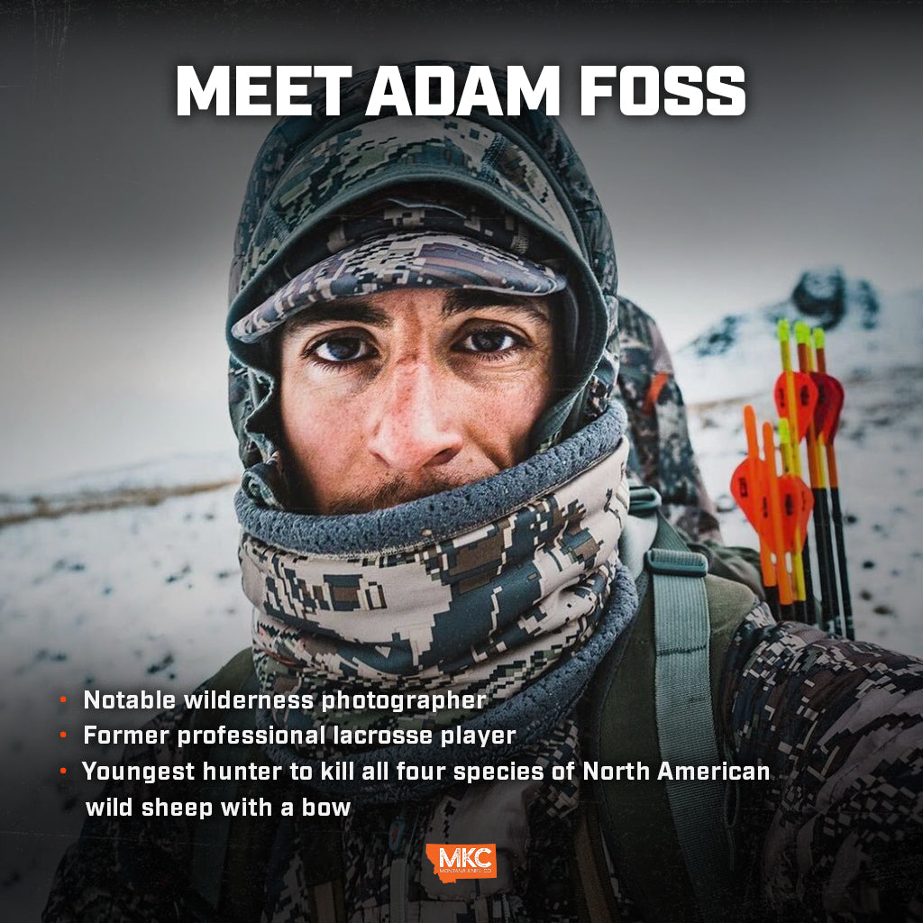 Infographic: Meet Adam Foss: Photographer, Filmmaker, Bowhunter, and Conservation Advocate