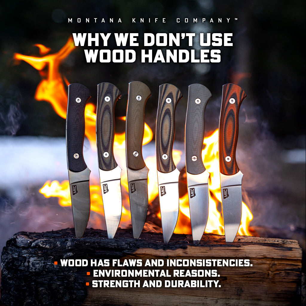 Infographic: Why We Use G10 Knife Handles on All Our MKC Knives