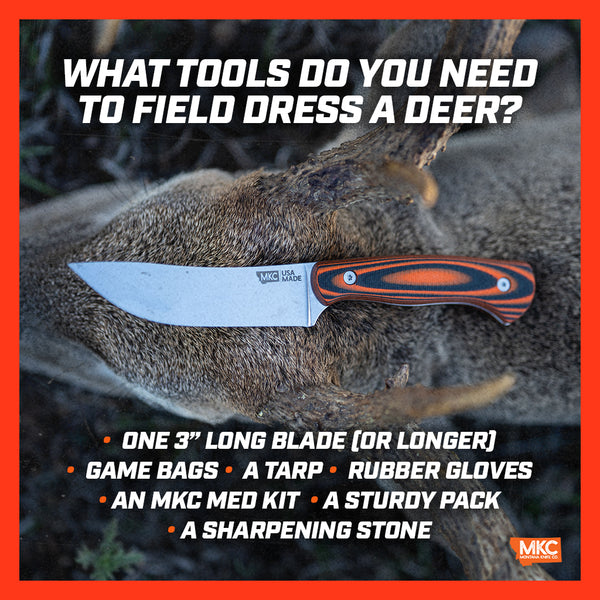 Infographic: How to Field Dress a Deer Faster and Cleaner Without a Bone Saw