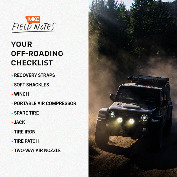Infographic: Danny Bolton’s Guide to Off-Roading Prep