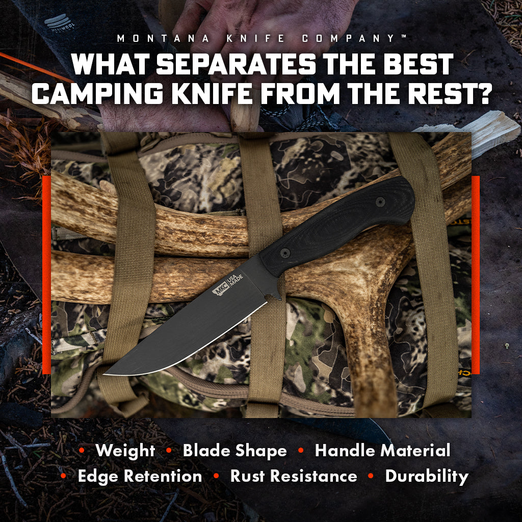 Infographic: What Separates a Good Camping Knife From One That Outlasts You