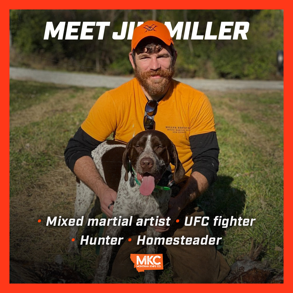 Infographic: Meet Jim Miller: UFC Fighter, Hunter, and Homesteader