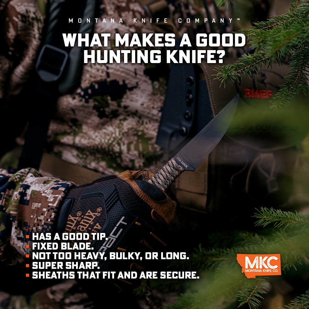 Infographic: What Makes a Good Hunting Knife? (And How to Choose One)