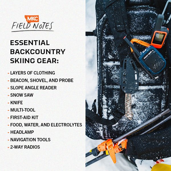 Infographic: Packing for Backcountry Skiing: The Essential Gear Checklist