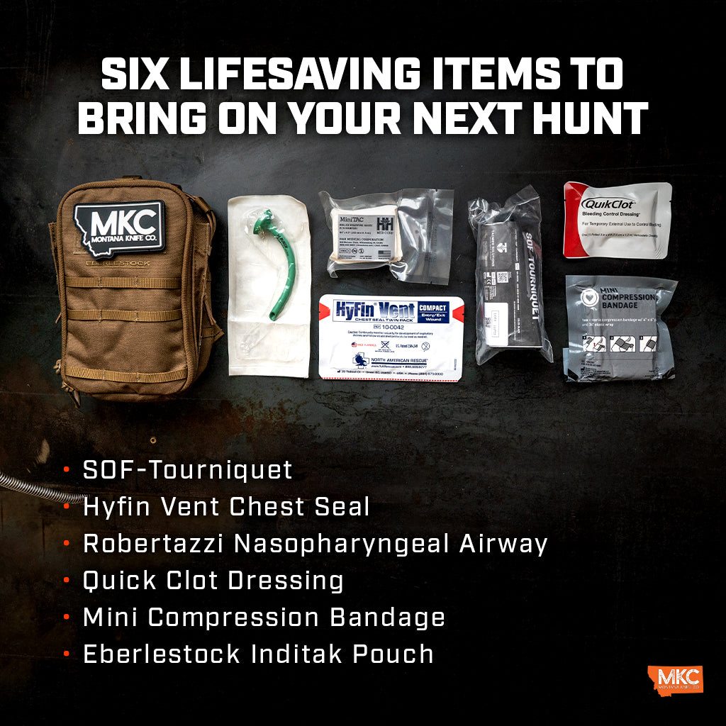 Infographic: What You Need to Have in Your Hunting First Aid Kit