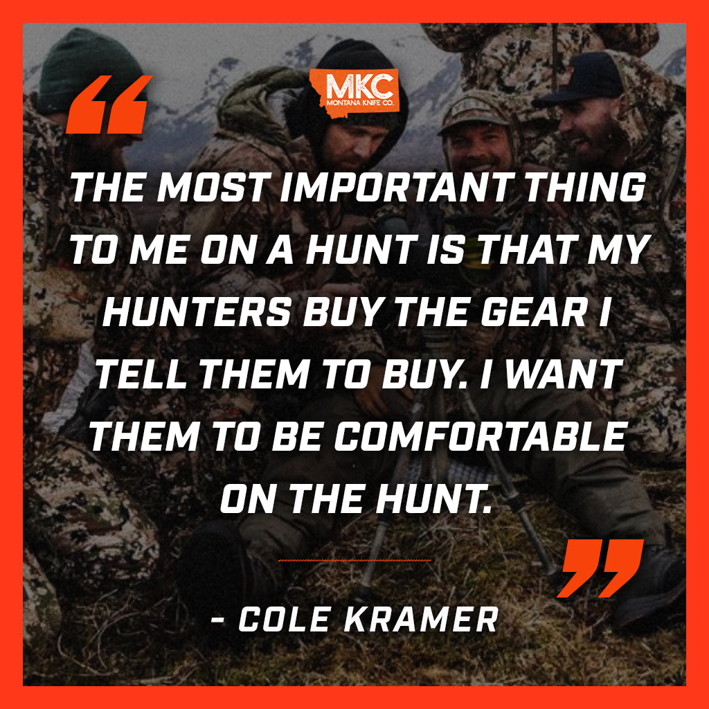 Quote: Meet Cole Kramer: Seasoned Mountain Hunting Guide on Kodiak Island in Alaska