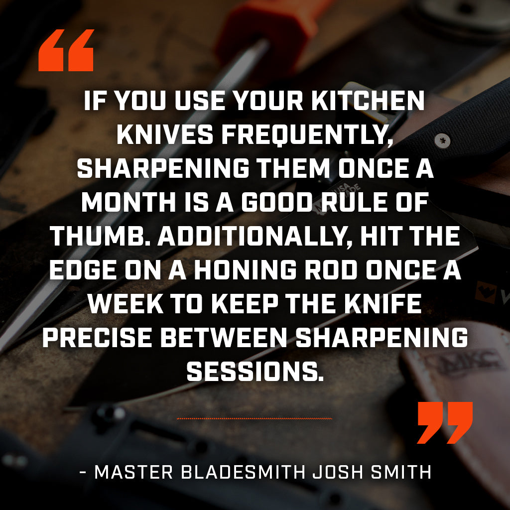 Quote: How to Sharpen a Kitchen Knife Like a Pro