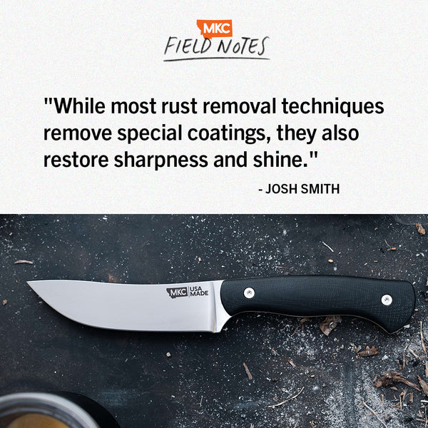 Quote: How to Remove Rust From Knives (On Any Type of Steel)