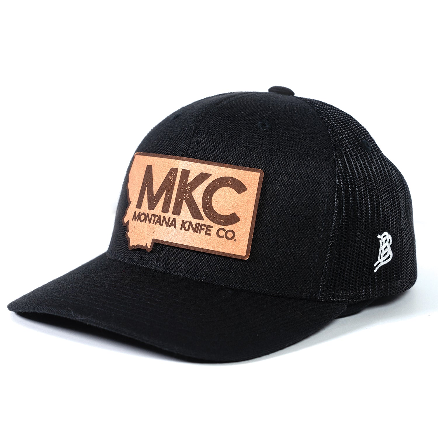 Image of MKC STATE PATCH - BLACK TRUCKER SNAPBACK