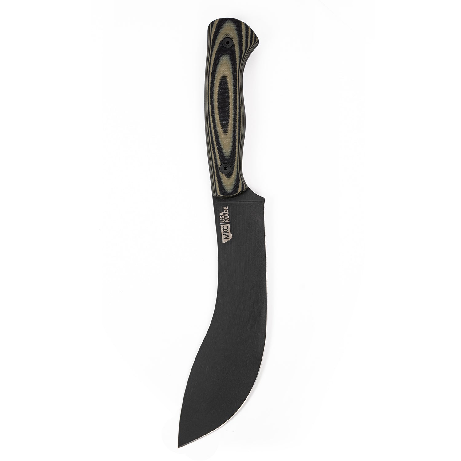 Image of THE BEARTOOTH - PRO SKINNING BLADE - GREEN AND BLACK