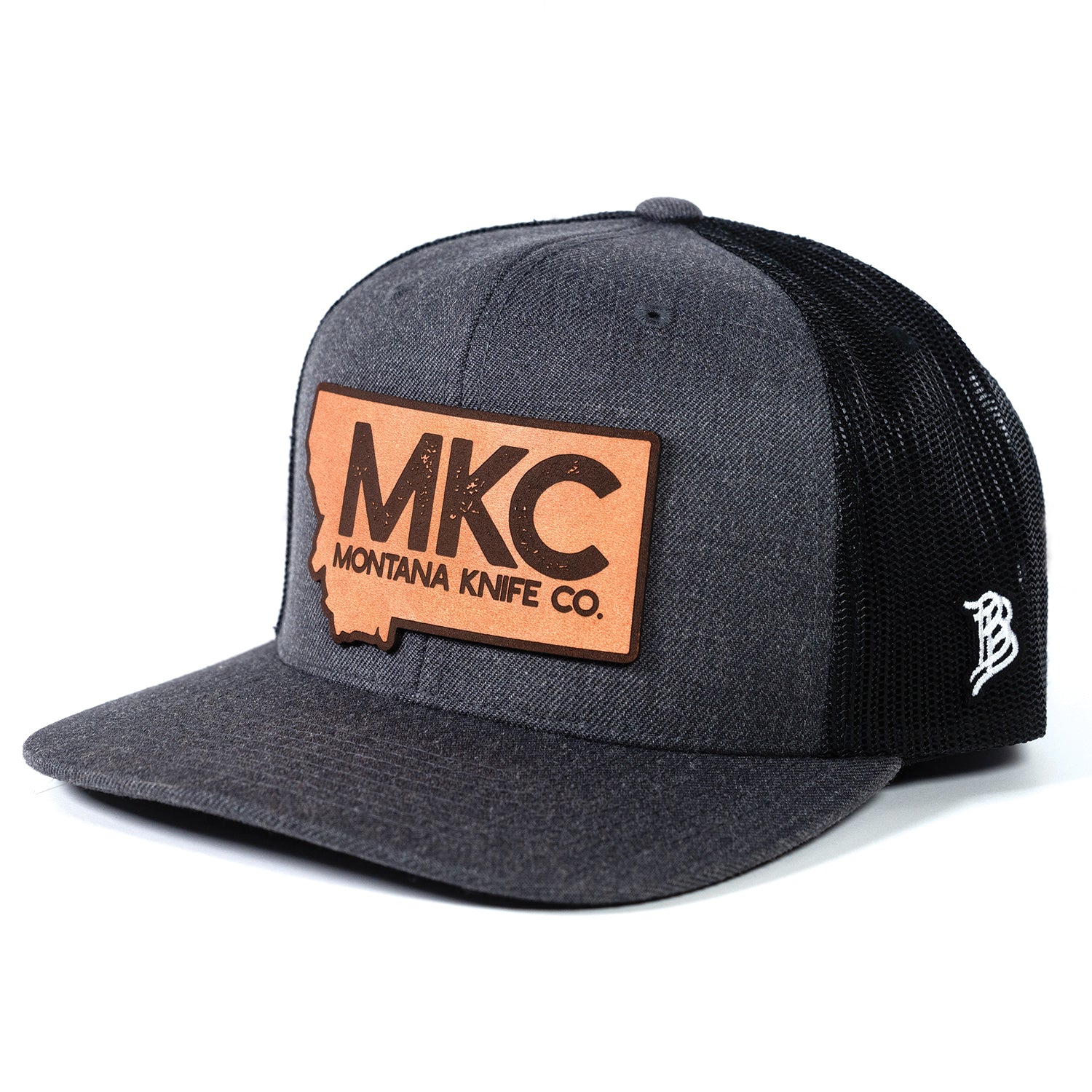 Image of MKC STATE PATCH - GREY/BLACK TRUCKER SNAPBACK