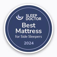 The Sleep Doctor Award For Best Mattress For Side Sleepers 2023 & 2024