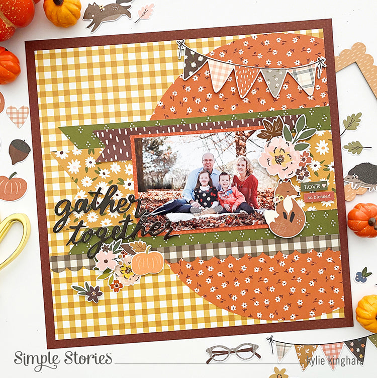 Simply Fall Border Papers