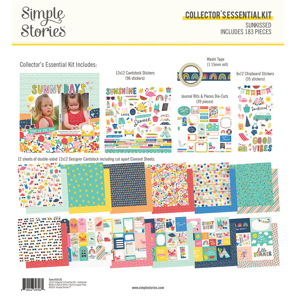 Sunkissed - Collectors Essential Kit – Simple Stories