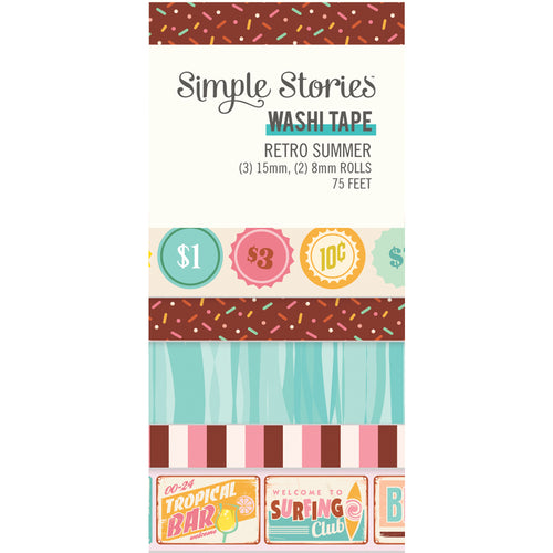 Retro Summer Washi