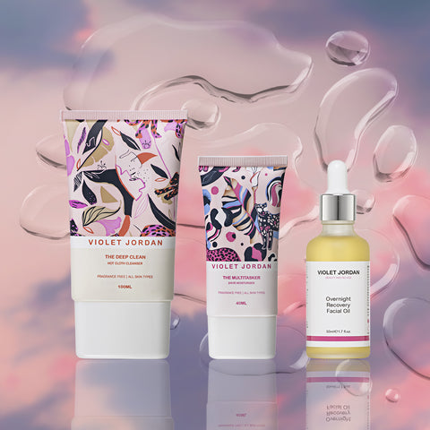 Violet Jordan skincare kit