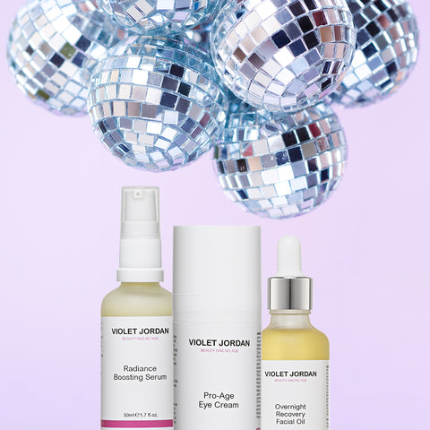 Violet Jordan facial products to hydrate the skin