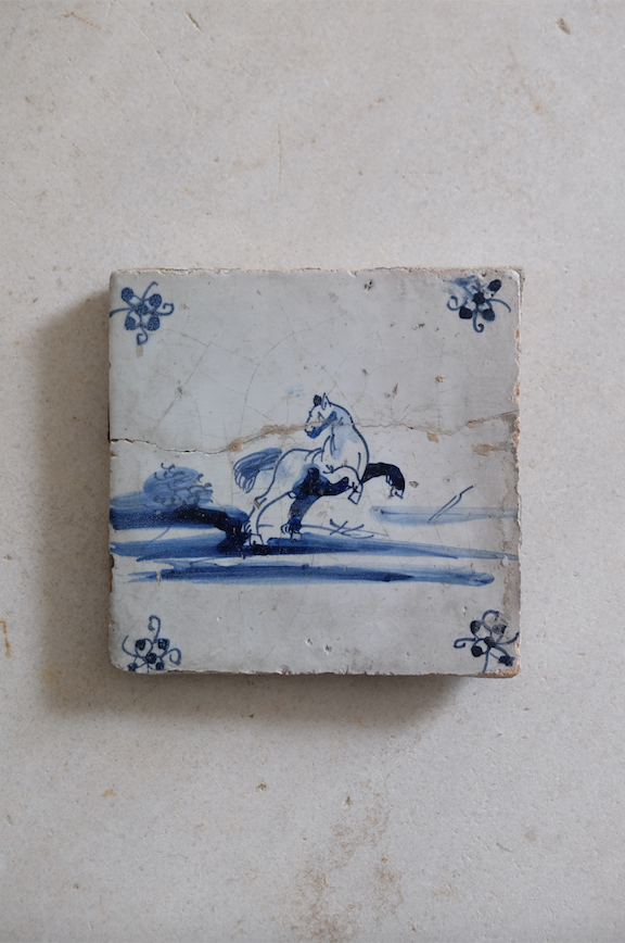 Late 18th C. Delft Tile