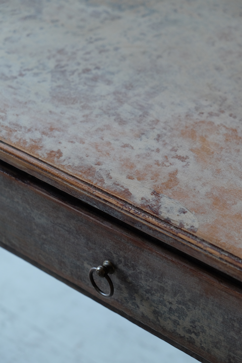 Swedish Rococo Style Table or Desk with Drawer