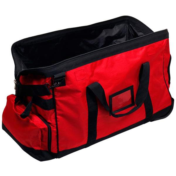 Large Red Fire Fighter Kit Bag with Wheels – Harcor Australia