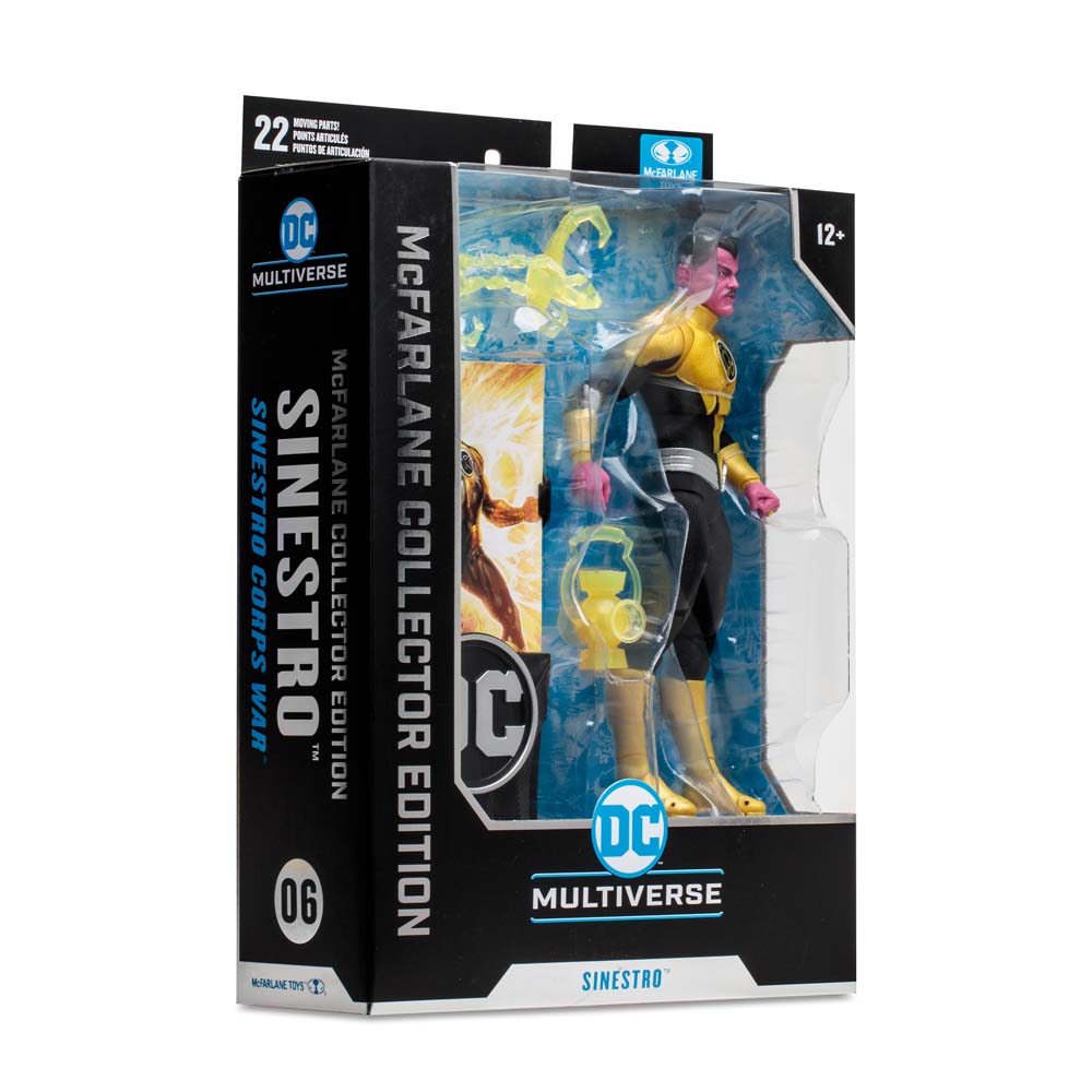 DC Multiverse SINESTRO (Sinestro Corps War) McFarlane Collector Edition  Action Figure