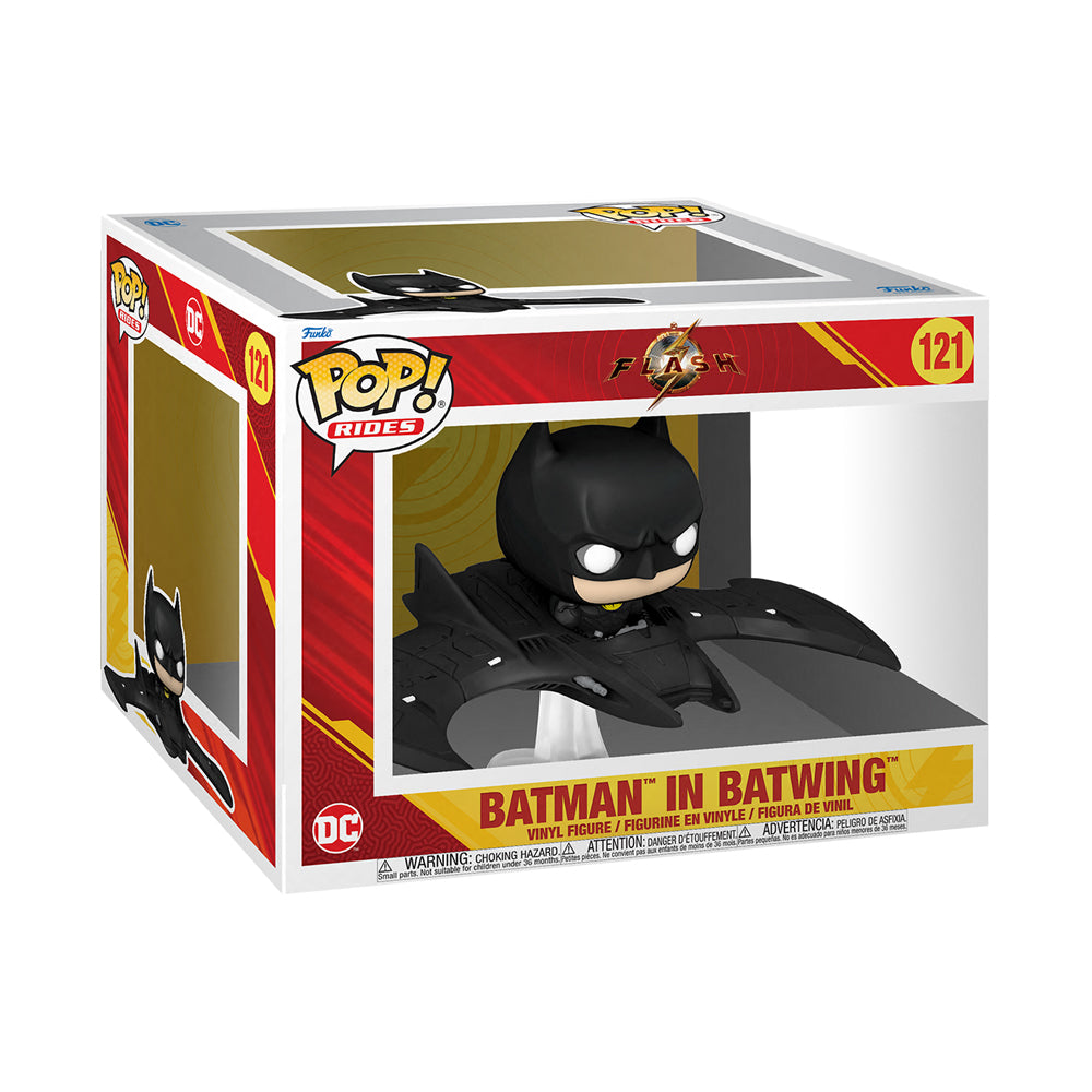 DC Shop: Funko Pop! Rides: THE FLASH – Batman in Batwing Vinyl Figure