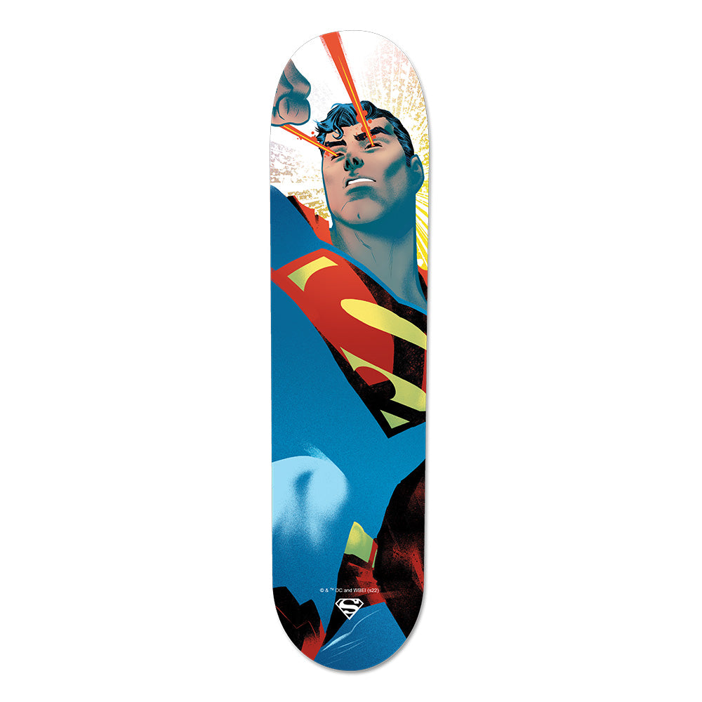 generatie Actuator Verplicht DC Shop: SUPERMAN Heat Vision Skateboard Deck