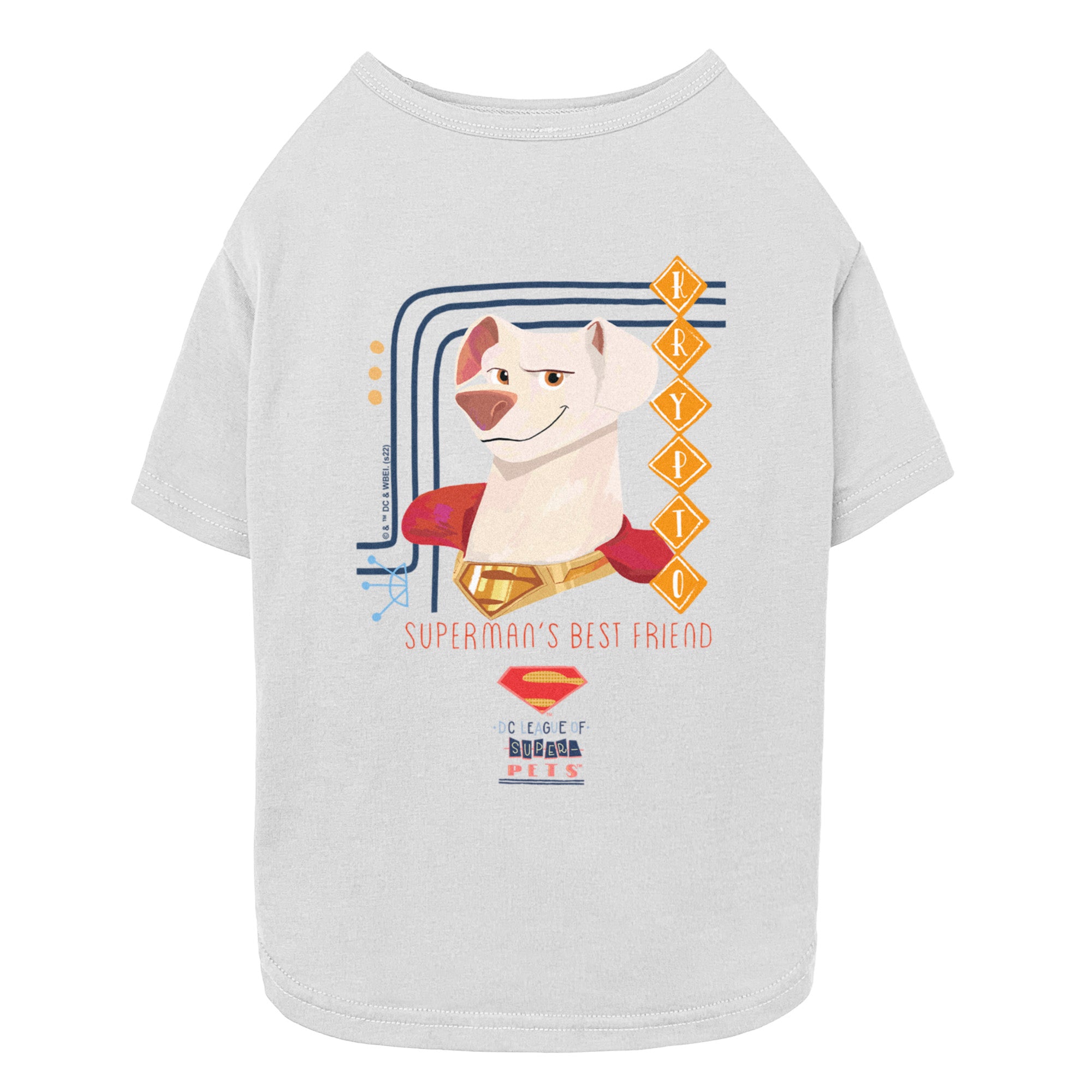 superman dog t shirt