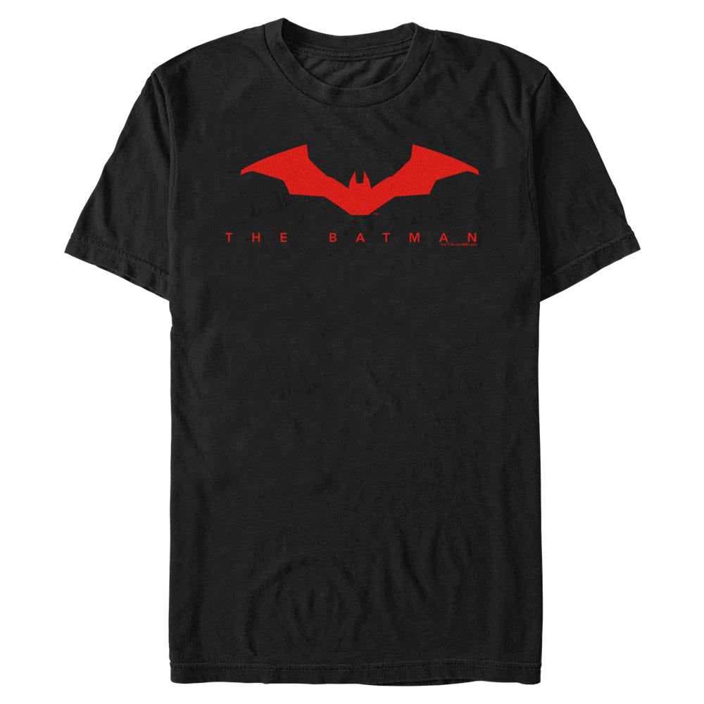 DC Shop: THE BATMAN Blood Red Logo T-shirt