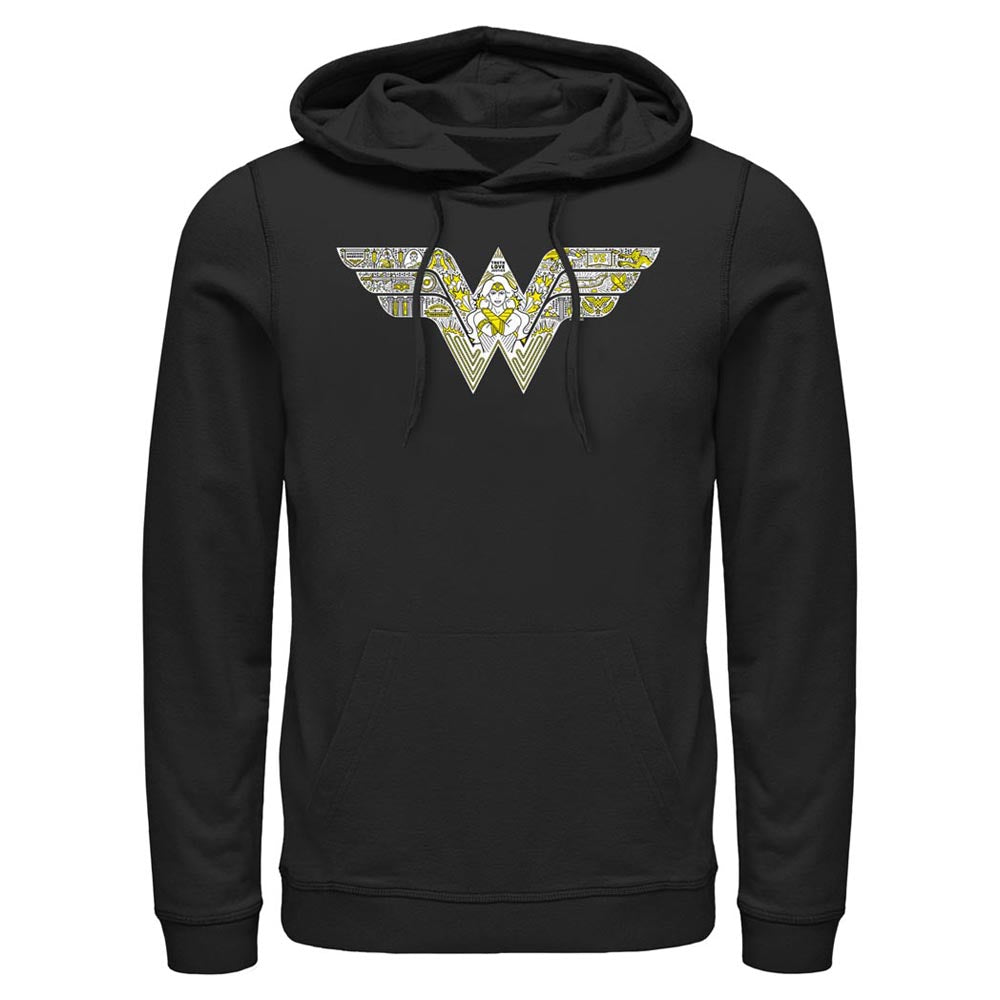 WB 100 x DC WONDER WOMAN Amazonian Warriors Logo Hoodie - DC Shop